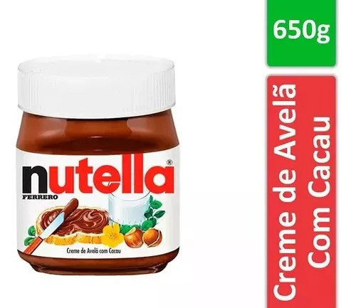 Creme De Avelã Nutella 650g 0