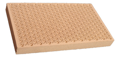 Placa Refractaria Estufa Barcala. 131mm X 76mm Ondulada (*** 0