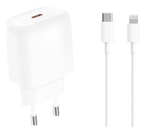 Pack Cargador Pared Lightning Pd 20w Hoguo E10s-i 0