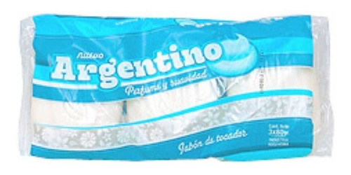 Jabon De Tocador Argentino X3 De 80gr Cu $ef 0