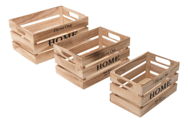 Set De Cajones De Madera X3 0 Set De Cajones De Madera X3 0