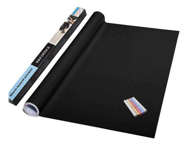 Pizarra Adhesiva Negra Con Tizas 5pcs 90x200cm 0 Pizarra Adhesiva Negra Con Tizas 5pcs 90x200cm 0