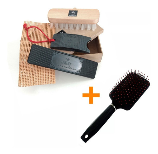 Kit Raspadeira Multiuso Para Cavalos Mais Escova Para Crina 0