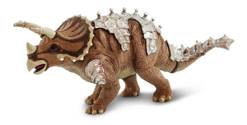 Triceratops Armored Dinosaurio Blindado Safari Muñeco Atrix 0