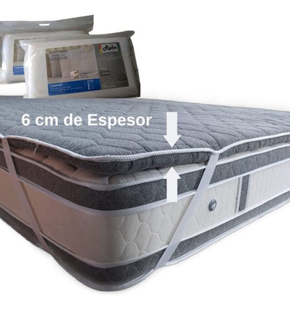 Pillow Soft 1,60 X2,00 + 2 Almohadas Viscoelásticas 0
