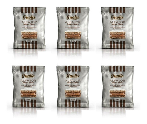 Alfajores Guolis Intenso Blanco X 6u 0