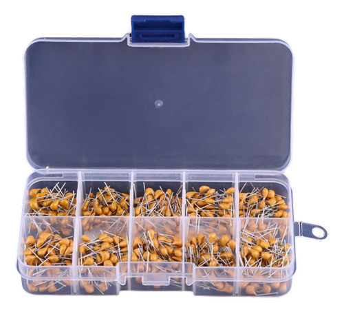 500pcs 10values 0.1uf-10uf Condensador De Cerámica Monolític 0