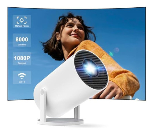 Mini Proyector 4k, Android Tv Hy300pro Proyector 0