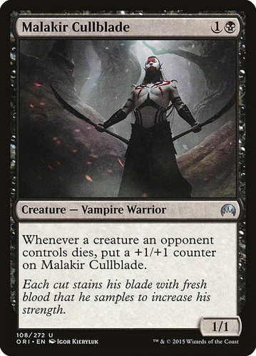 Carta Magic Malakir Cullblade Magic Origins Mtg 0