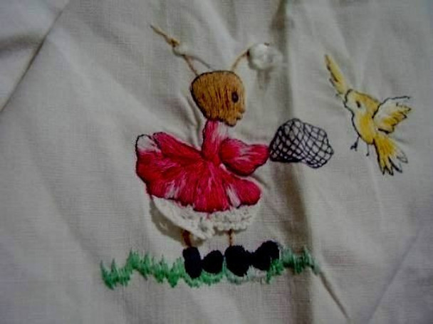 Antigua Sabanita Bebe Bordada-cuna Moises 0 Antigua Sabanita Bebe Bordada-cuna Moises 0