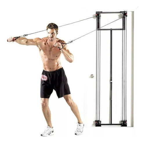 Ejercitador Multi Gimnasio De Puerta Trabaja Cuerpo Completo 0