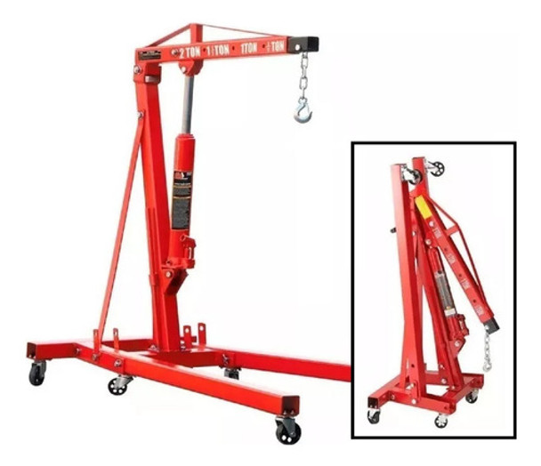 Pluma Hidráulica Guinche Grúa P/ Motor 2 Toneladas Torin Tyt 0