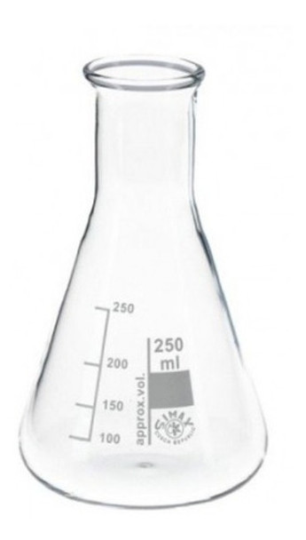 Erlenmeyer 250 Ml Boro 3.3 Everglass 0