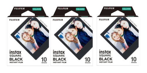 Rollo Fujifilm Instax Square Black Frame X3 U Entrega Prem 0
