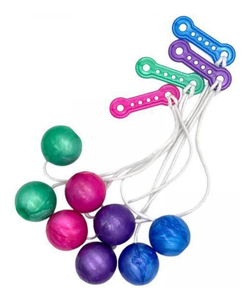 3 X 2-6 Pacotes De Brinquedos De Bola Diâmetro 3cm 0