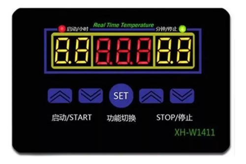 Termostato De Controlador De Temperatura Digital W1411 12v 1 0