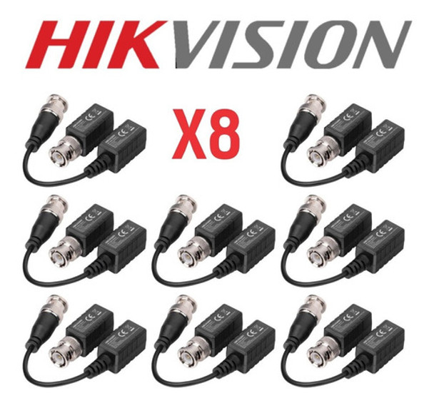 Pack Balun De Video Pasivo Hikvision Full Hd Bnc Cámara Utp 0 Pack Balun De Video Pasivo Hikvision Full Hd Bnc Cámara Utp 0