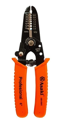 Alicate Pela Cable 6  Asaki Ferreland 0