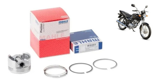 Kit Piston Honda Cg 125 Titan Fan Bross 1.00 Mahle S51600 0