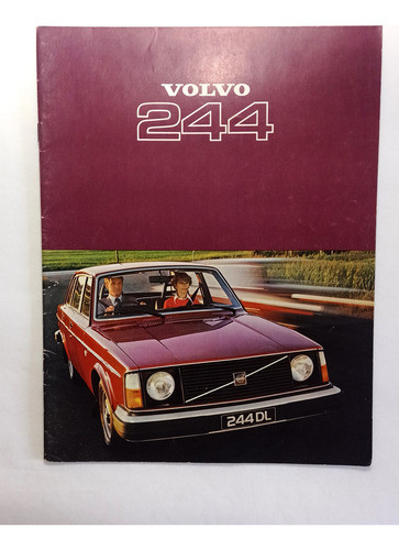 Folleto Concesionario Volvo 244 0