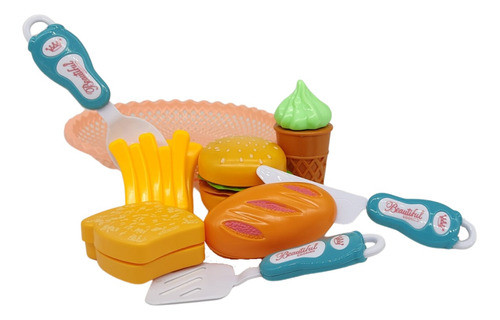 Set De Cortar Comida Con Plato-okidoki. 0