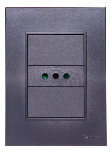 Tomo Corriente  Bauhaus Modular Con Plaqueta Gris 0