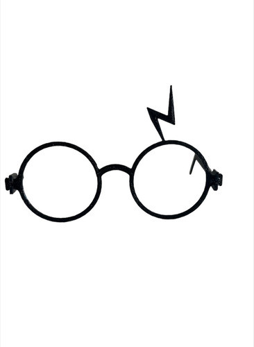 Lentes Anteojos Harry Potter Rayo Disfraz Fiesta Cotillon 0
