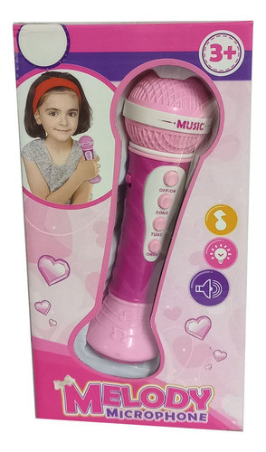 Electric Microphone Superlor Girls Rosa Ploppy.6 374171 0