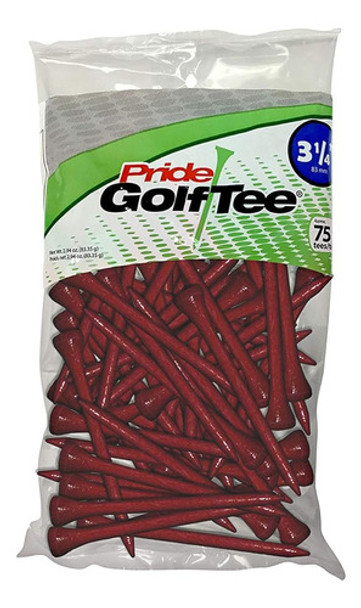 Pride (pg3147562) Golf Deluxe Tee (3-1/4 Pulgadas, Rojo) - 7 0 Pride (pg3147562) Golf Deluxe Tee (3-1/4 Pulgadas, Rojo) - 7 0