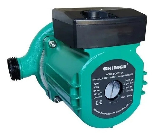 Bomba Presurizadora Elevadora Presión 12m Shimge 3 Años Gtia 0