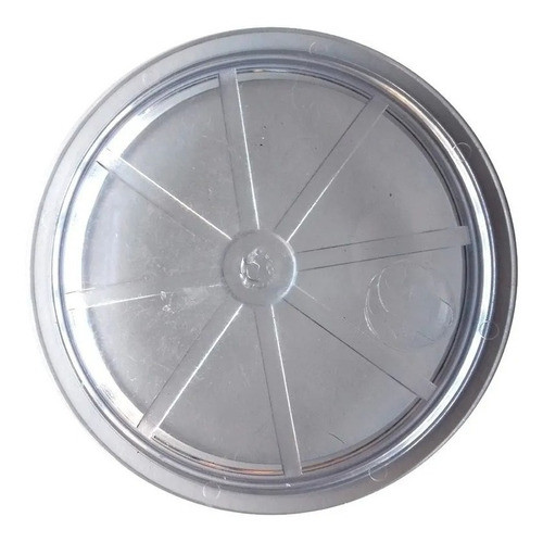 Tapa Acrilica De Bomba Autocebante Fluvial Plata 0