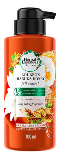 Herbal Essences Bourbon Manuka Honey Crema De Peinar 300ml 0