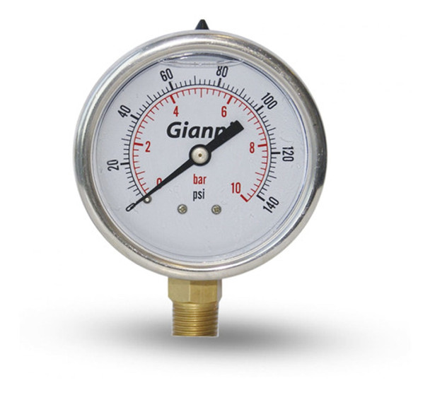 Manómetro Ø 63mm De 0 A 2.5 Bar - Gianni Sa 0