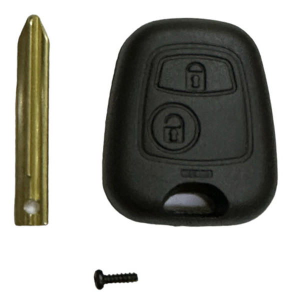Carcasa Llave Con Tornillo Sx9 2 Botones 0