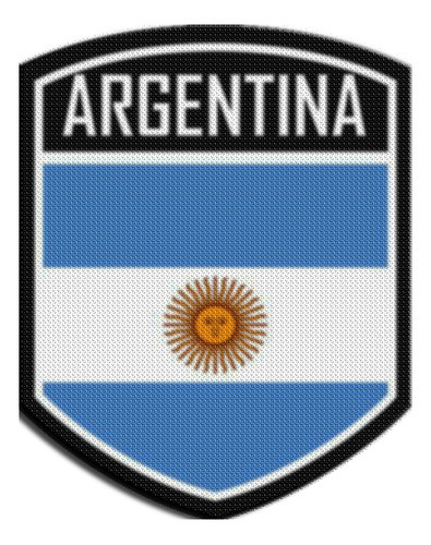 Parche Termoadhesivo Emblema Argentina M01 0