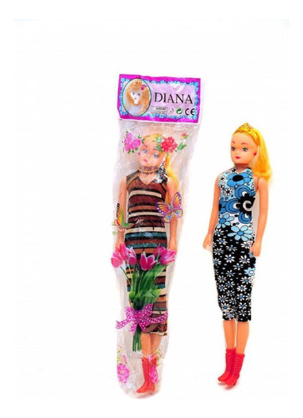 Muñeca Diana Brazo Movil En Bolsa Faydi 502-0120 0