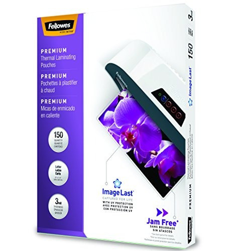 Fellowes Bolsas De Laminación Térmica, Imagelast, Tamaño Car 0
