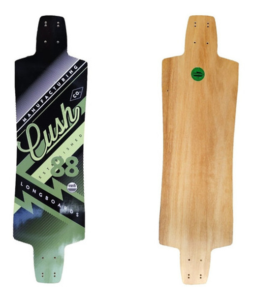 Shape Cush Longboard Skate Marfim Sm26 91,5x25cm 0