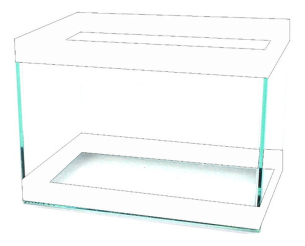 Beteira Retangular Grande Simples Branca 0