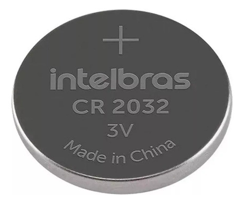 Bateria Não Recarregável De Lítio Intelbras 3v Cr2032 0
