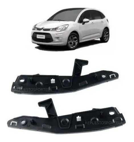Soporte Paragolpe Del Derecho Citroen C3 2013 2021 0