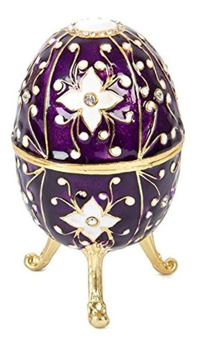 Qifuhand Pintado Esmaltado De Musica Diseño De Huevo De Fa 0