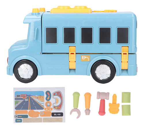 Volante De Brinquedo De Ônibus Escolar, Transformação Multif 0