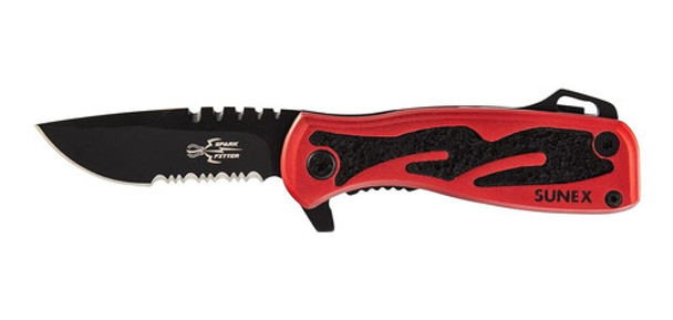 Sunex Knsparkp Spark Fitter - Navaja Roja Con Clip 0