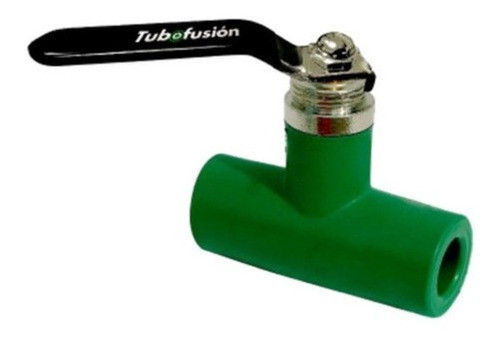 Llave Esférica Manija Larga Cuerpo Bronce Termofusión 20mm 0