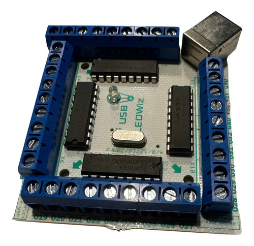 Placa Controladora Arcade Pinball Usb Ledwiz 0
