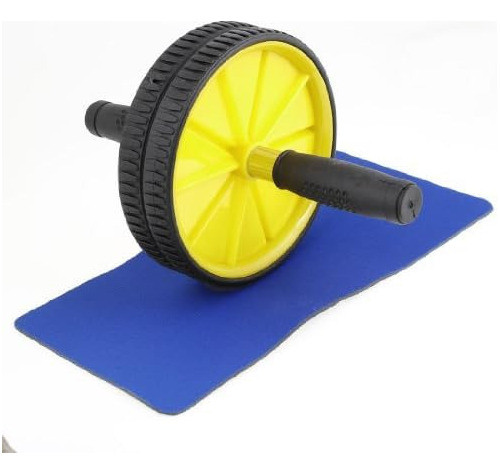 Rueda Ejercicio + Mini Alfombra Abdomen. Deporte 0