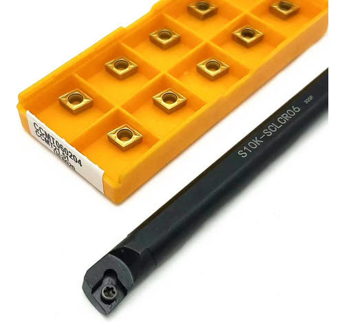 Porta Inserto Interior Ø10 + 10insertos Ccmt060204 0