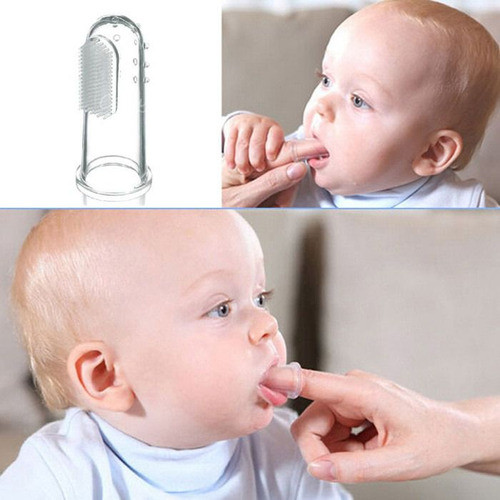 Escova Dental Infantil Massageador De Gengiva Bebê Com Case 0