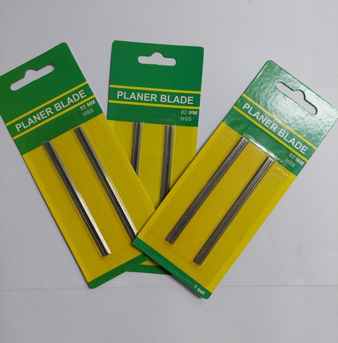 Kit 3 Faca Fina Plaina Elétrica 82mm C/ 2 Lâminas O Jogo 0